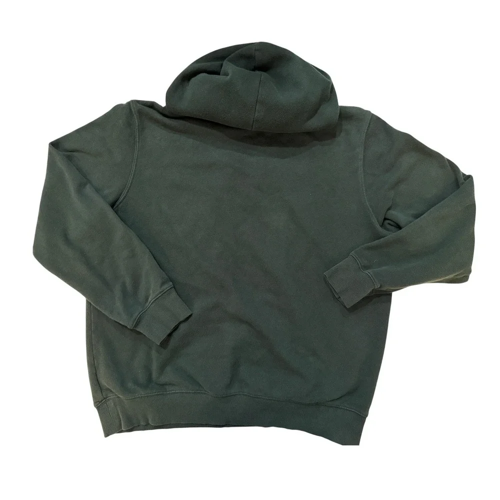 The North Face Pullover Hoodie Mens Large Green 3D Patch‎ Outdoor Streetwear
